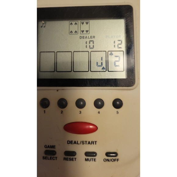 Vintage Pro Tech Blackjack Electronic Game Tested works - Picture 7 of 7